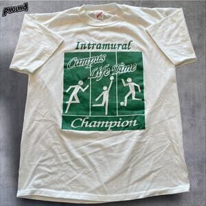 Vtg 90s Stony-Brook SUNY Intramural Shirt Sports Jerzees XL